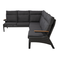 Loungehoekset Florence - grijs