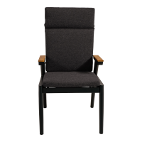 Tuinstoel Florence Alu - zwart