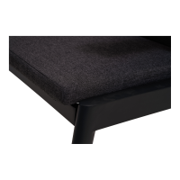 Tuinstoel Florence Alu - zwart