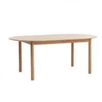 Nordic Home Bjørn uitschuifbare ovale eettafel - 100x190-280 cm - naturel