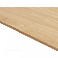 Nordic Home Bjørn uitschuifbare ovale eettafel - 100x190-280 cm - naturel