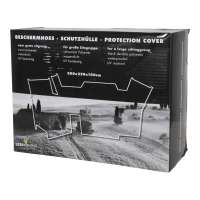 Beschermhoes grote zitgroep 300x250cm, waterdicht