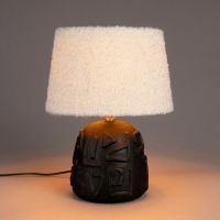 Dutchbone Renzo tafellamp bouclé