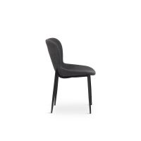 Nordic Home Marley eetkamerstoel - donkergrijs