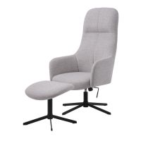 Nordic Home Manning fauteuil met hocker - natural