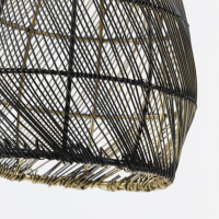 Meya tafellamp 23x18x60 cm zwart/goud van het woonmerk Light&Living