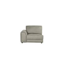 Label51 Tivoli 1,5-zitsbank met arm links microsuede - taupe