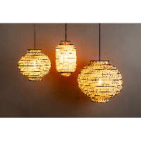 Hanglamp Ming Rond Groot
