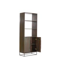 Light & Living Lilian stellingkast 75x40x200 cm - donkerbruin