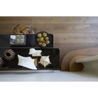 Light & Living Oxe pilaar set van 2 - antiek brons/smoke