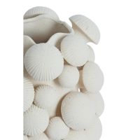 Light & Living Plentzia vaas deco Ø33,5x46 cm - mat crème