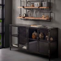 Fraaai Evan dressoir metaal 180 cm