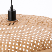 Paloma hanglamp rotan 60x9 cm naturel van het woonmerk Light & Living