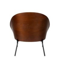 Dutchbone Rodin fauteuil beige/leer