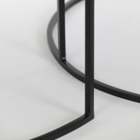 Primo salontafel set van 2 antiek brons/mat zwart van het woonmerk Light&Living