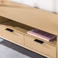Kapur tv-meubel 170 cm mango naturel van het woonmerk Vurna