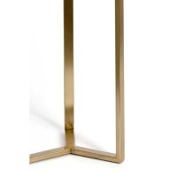 Light & Living Retiro pilaar Ø35x81 cm - glas bruin/licht goud