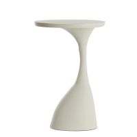 Light & Living Macau bijzettafel 40x33x55 cm - mat crème