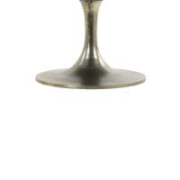 Light & Living Rickerd salontafel Ø76x36 cm - wit marmer+antiek brons