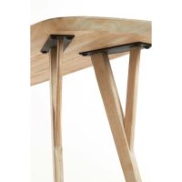 Light & Living Quenza sidetable mangohout 160x44x82 cm - naturel