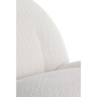 Light & Living Gumaca fauteuil bouclé - crème