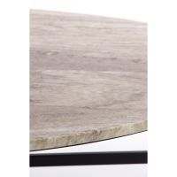 Light & Living Loes salontafel - marmer bruin-zwart