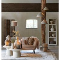 Light & Living Hermien roomdivider - rotan bruin