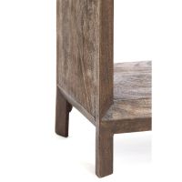 Light & Living Sondrio wandkast open - hout mat donkerbruin