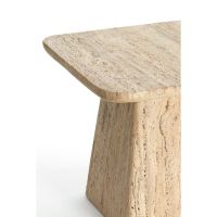 Light & Living Kepami bijzettafel - travertin zand