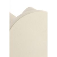 Light & Living Mikado bijzettafel Ø36x42 cm - mat crème