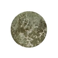 Light & Living Sjors rond vloerkleed ø200 - olijfgroen/lichtgrijs
