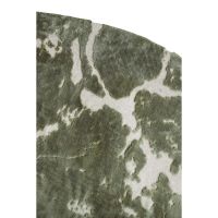 Light & Living Sjors rond vloerkleed ø200 - olijfgroen/lichtgrijs