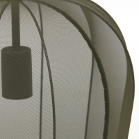 Light & Living Plumeria hanglamp Ø34x40 cm donkergroen