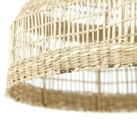 Latika hanglamp Ø45x30 cm naturel van het woonmerk Light&Living
