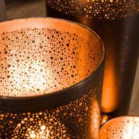 Odetta vloerlamp cilinder zwart nikkel ø25 x 90 cm van het woonmerk Fraaai