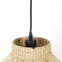 Latika hanglamp Ø45x30 cm naturel van het woonmerk Light&Living