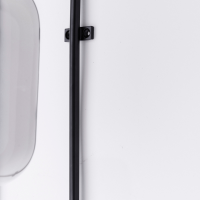 Lekar wandlamp 32x16x57 cm antiek brons/smoke glas van het woonmerk Light & Living