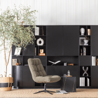 Fauteuil Job Teddy Groen