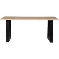 Woood Combi-Tablo boomstam eiken 180x90 cm + U-poot