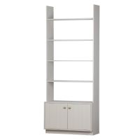 Madu boekenkast - 80 cm - wolkengrijs van het woonmerk Woood