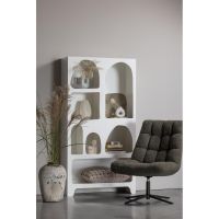 Caz vakkenkast breed - wit van het woonmerk Woood