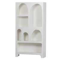 Caz vakkenkast breed - wit van het woonmerk Woood