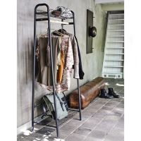 Jovi kledingrek - metaal - zwart van het woonmerk Woood