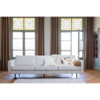 Woood Rodeo bank 3-zits bouclé naturel