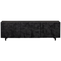 Woood Counter tv-meubel mango - zwart