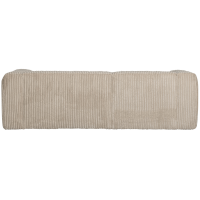 Woood Bean chaise loungue links grove ribstof - travertin