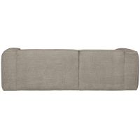 Woood Bean chaise longue links grove melange - travertin