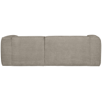Woood Bean chaise longue rechts grove melange - travertin
