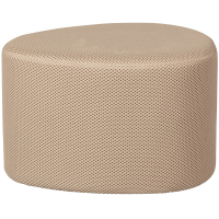 Woood Puuk poef mesh 38x60x47 cm - naturel