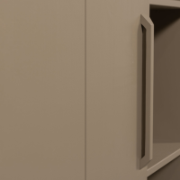 Woood Lowen opbergkast grenen - mud